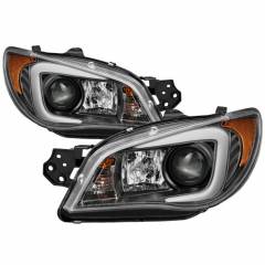 Spyder Projector Headlights - Black - Halogen Model Only (06-07 WRX/STI)