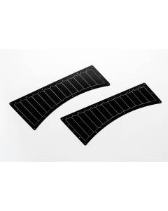 Professional Awesome Racing Aluminum Fender Louvers