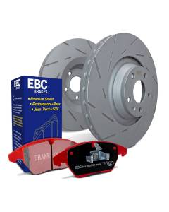 EBC Brakes S4K Redstuff Pad and USR Rotor Kit (22-23 WRX - W/O Eyesight)