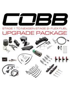 COBB Stage 1 to NexGen Stage 2 + Flex Fuel Power Package Upgrade (19-21 STI, 2018 Type RA)