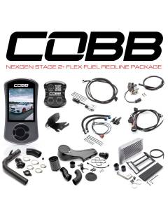 COBB NexGen Stage 2 + Flex Fuel Redline Carbon Fiber Power Package - 6MT (15-17 WRX)