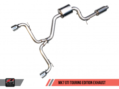 AWE Tuning Touring Exhaust - Chrome Silver (MK7 GTI)