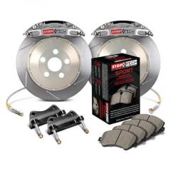 StopTech ST40 Trophy Sport Front Big Brake Kit - 328x28 Slotted (08-14 WRX)
