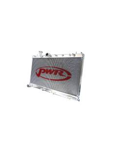 PWR 42mm Performance Radiator - OEM Mounting & OEM Fan Shroud (02-07 WRX, 04-07 STI)