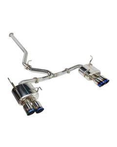 Remark Sports Touring Exhaust - Burnt Stainless Tips (2022+ WRX)