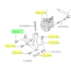 Subaru OEM Flange Bolt - 010108257