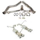 Nameless Catback Exhaust - 3" Double Wall (15-21 WRX, 15-18 STI)