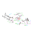 Subaru OEM Lateral Link Bushing - Outer (05-09 LGT Spec B)