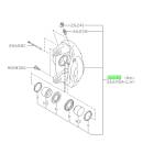 Subaru OEM STI Neon Yellow 2-Pot Brembo Brake Caliper - Rear Right - 26620VA020