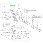 Subaru OEM Rear 2-Pot Caliper Bleeder Screw