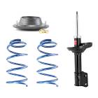RalliTEK 1" Front Raised Springs & KYB Excel-G Struts (05-09 Outback)