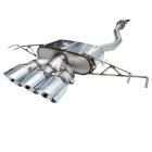 AWE Touring Edition Exhaust - Triple Silver Tip (2023+ CTR)