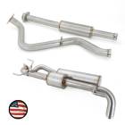 Nameless Catback 5" Dual Chamber Muffler - Turndown (18-23 Crosstrek)