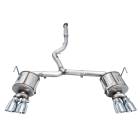AWE Touring Edition Cat Back - Silver Tips (2022+ WRX)