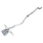 AWE Track Edition Exhaust - Triple Chrome Tips (2023+ CTR)