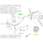 Subaru OEM Power Steering Return Hose - 34611SA000 (04-08 FXT)