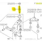 Subaru OEM Front Control Arm Rear Bushing Mounting Bolt (08-14 WRX, 13-20 BRZ)