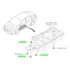 Subaru OEM Under Body and Fender Liner Clip