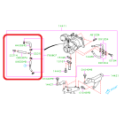 Subaru OEM Turbo Vacuum Line Kit w/ Restrictor (06-08 FXT)