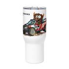 Flatirons Tuning Rally Buffalo Cartoon Travel Mug