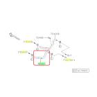 Subaru OEM Heater Hose - Inlet (15-21 STI)