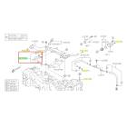 Subaru OEM Coolant Crossover Hose - 21204AB550 (22+ BRZ)