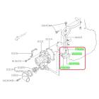 Subaru OEM Complete Coolant Hose Kit (06-08 Forester XT)