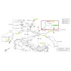 Subaru OEM Coolant Crossover Hose - 21204AB39A (17-23 Impreza)