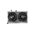 PWR 42mm Performance Radiator w/ SPAL Fan (08-14 WRX, 08-21 STI)