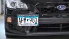 GrimmSpeed License Plate Relocation Kit (Subaru)