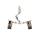 Invidia Q300 Catback Exhaust - Quad Single Layer Stainless Steel Tips (22+ WRX)