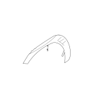 Subaru OEM Fender Flare - Front Left (2022+ WRX)