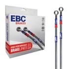 EBC Stainless Steel Brake Lines - Front & Rear (18+ STI, 24+ WRX TS)