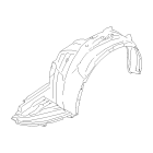 Subaru OEM Mud Guard - Right (10-14 WRX/STI)