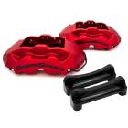 GrimmSpeed 4-Piston Brake Caliper Kit - 340mm Rotor (02-21 WRX, 04-21 STI)