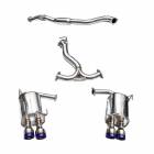 Invidia Q300 Cat-Back w/ Titanium Tip (11-14 WRX/STI Sedan)