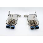 Invidia Q300 3.5" Rolled Dual Wall Titanium Tip Axleback Exhaust (22+ WRX)