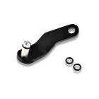 IAG Driver Side Floor Mat Bracket - Black Finish (02-07 WRX, 04-07 STI)