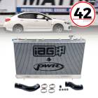 IAG Triple Pass Street Series 42mm Radiator (15-21 WRX)
