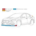 HKS Front Bumper Spoiler (2022+ WRX)