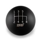 Billetworkz Weighted Shift Knob - Short Teardrop - 6 Speed STI Engraving