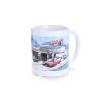 Tomei Mug White B120/910/C210 Gas Station Yamanashi