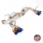 Nameless Axleback Neochrome Quad Exit - 3" Double Wall (18-23 Crosstrek)