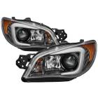 Spyder Projector Headlights - Black - Halogen Model Only (06-07 WRX/STI)