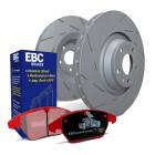 EBC Brakes S4K Redstuff Pad and USR Rotor Kit (22-23 WRX - W/O Eyesight)
