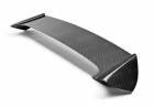 Seibon STI-Style Carbon Fiber Shaved Rear Spoiler (08-14 WRX/STI Hatch)