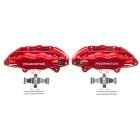 PowerStop Replacement Brake Calipers - Front - Red Powder Coat  (04-07 STI)