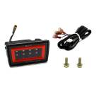 SMY F1 V3 Hyper-Flash Rear Brake Light - Clear w/ DRL Red Light Bar (11-14 WRX/STI)