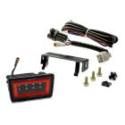 SMY F1 V3 Hyper-Flash Rear Brake Light - Clear w/ DRL Red Light Bar (22+ WRX)