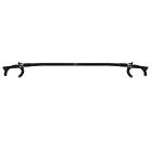 SMY Tallboy Front Strut Tower Brace - Wrinkle Black (15-21 WRX/STI)